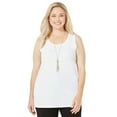 thumbnail image 1 of Catherines Women's Plus Size Liz&Me Scoopneck Tank, 1 of 4