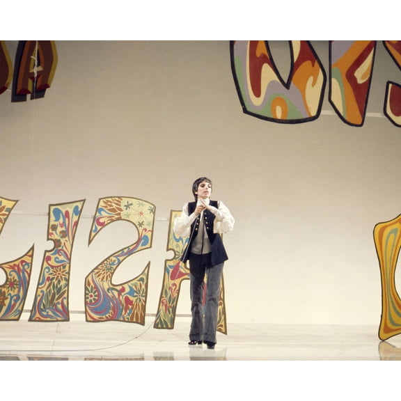 Liza Minnelli Colorful Graffiti On Vintage TV Show 24X36 Classic Hollywood Poster