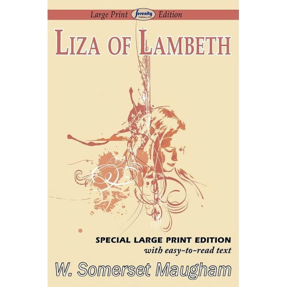 Liza of Lambeth (Large Print Edition), (Paperback)