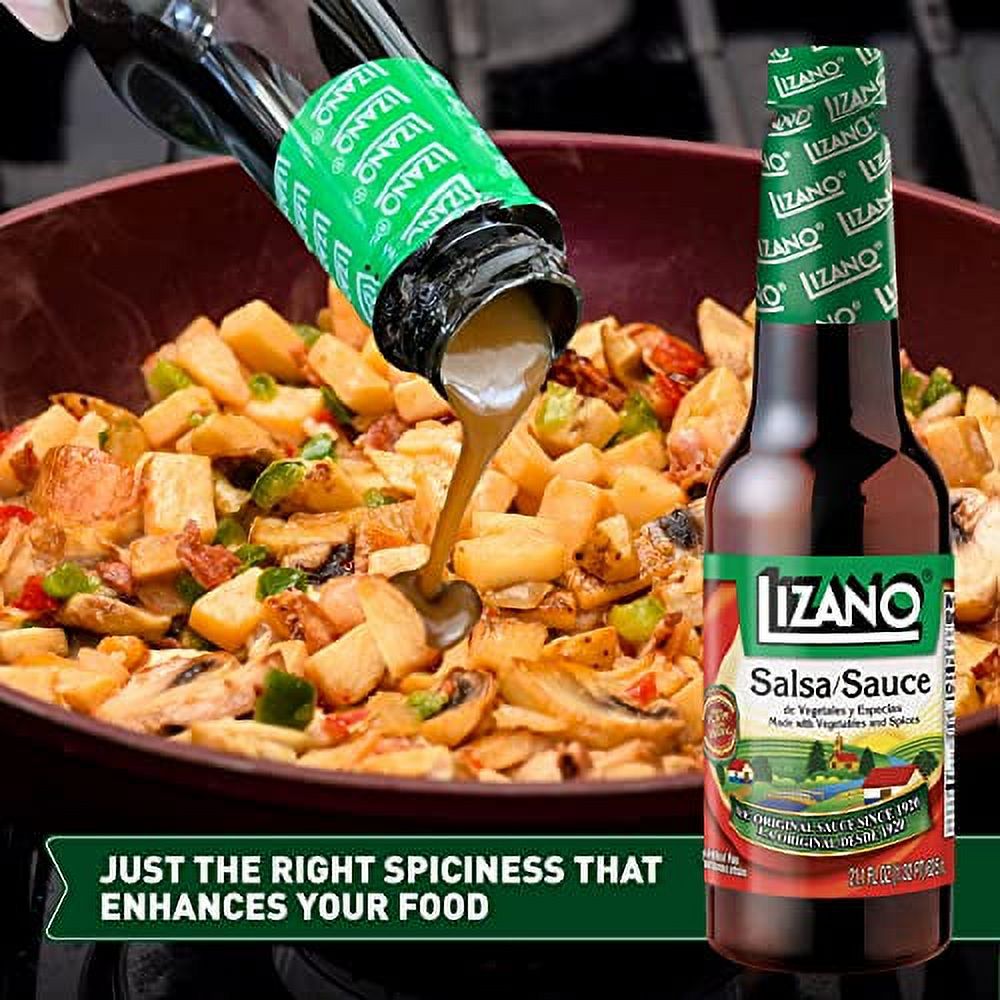 Lizano Salsa Sauce With Vegetables and Spices, 23.7 fl oz (Pack of 1