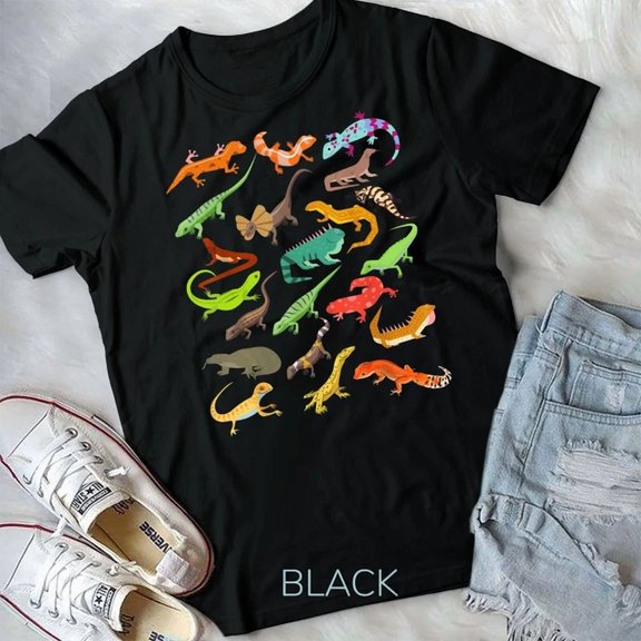 Lizard Collage Unisex T-Shirt