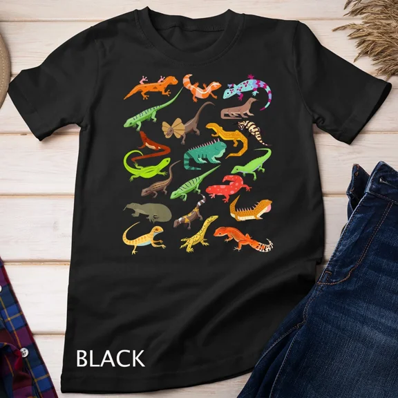 Lizard Collage Unisex Tshirt