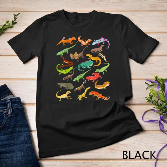 Lizard Collage Unisex Tshirt