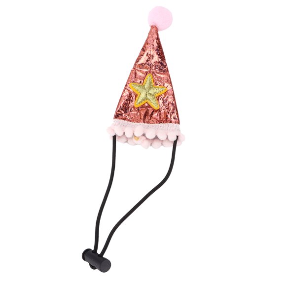 Lizard Crawling Pet Hat Adjustable Birthday Halloween Costume Hat for Bearded DragonPink