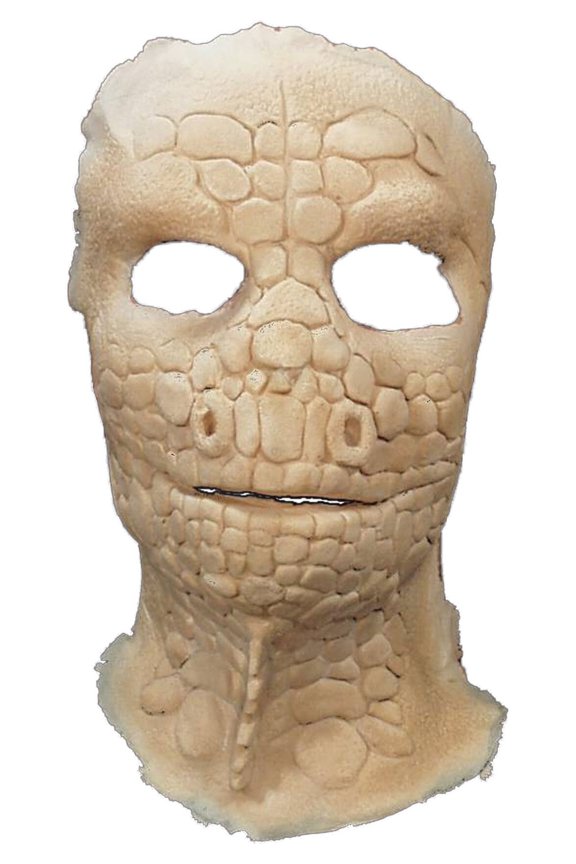 Lizard Foam Latex Face Adult Halloween Accessory