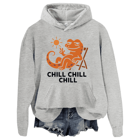 Lizard Hoodie Lizard Meme Sweatshirt Funny Graphic Tees For Women Men