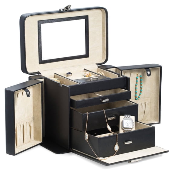 Lizard Leather Jewelry Case