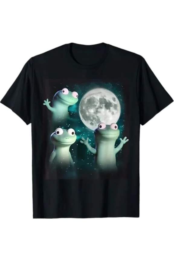 Lizard Lizard Lizard Funny Lizard Moon Trending Meme Animal Humor Unisex T-Shirt NL958, S-5XL