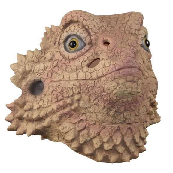 Lizard Mask Costume,Full Head Lizard Mask, Lizard Head Mask,Latex Animal Mask for Halloween Party Carnival,