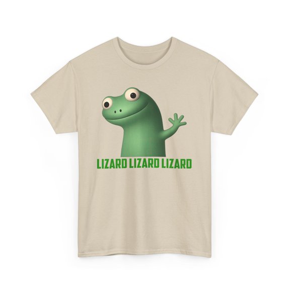Lizard Meme T-Shirt – Funny Lizard Lizard Lizard Graphic Tee