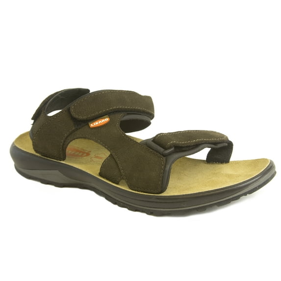 Lizard Men's Suede Trail Sandals EU 43 Ebony