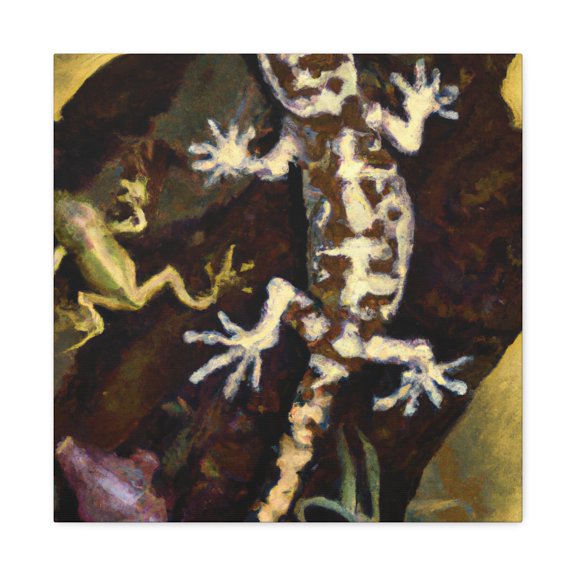 Lizard Neoclassicism. - Canvas