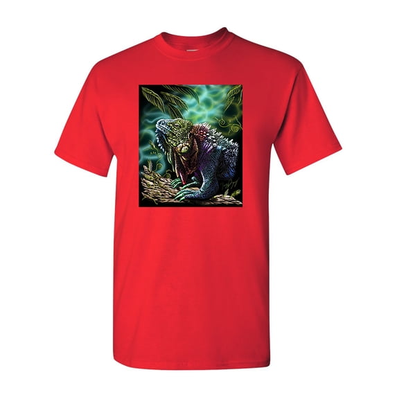 Lizard Reptile Animal Tanya Ramsey Artworks Art DT Adult T-Shirt Tee