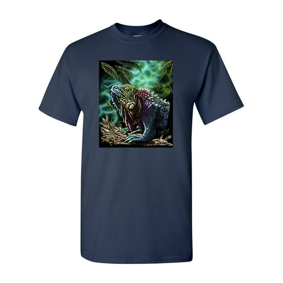 Lizard Reptile Animal Tanya Ramsey Artworks Art DT Adult T-Shirt Tee