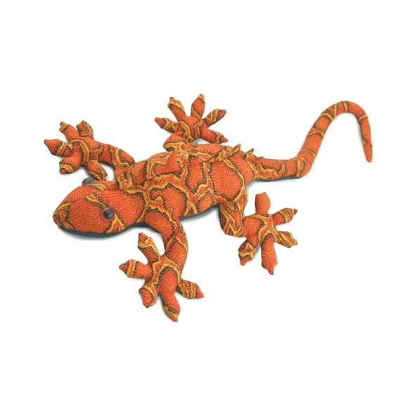 Lizard, Reptiles, Iguana, Orange, Hand Made, Thailand Sand Creatures, Toy, Paper Weight, Bean Bag, Cornhole, Game, Kids, Educational, Gift, 17", 2 lbs, TH63 BB308