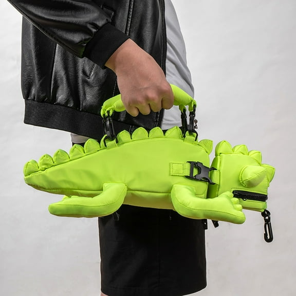 Lizard Schoolbag Doll Bag Multi-functional Backpack,22 Inch