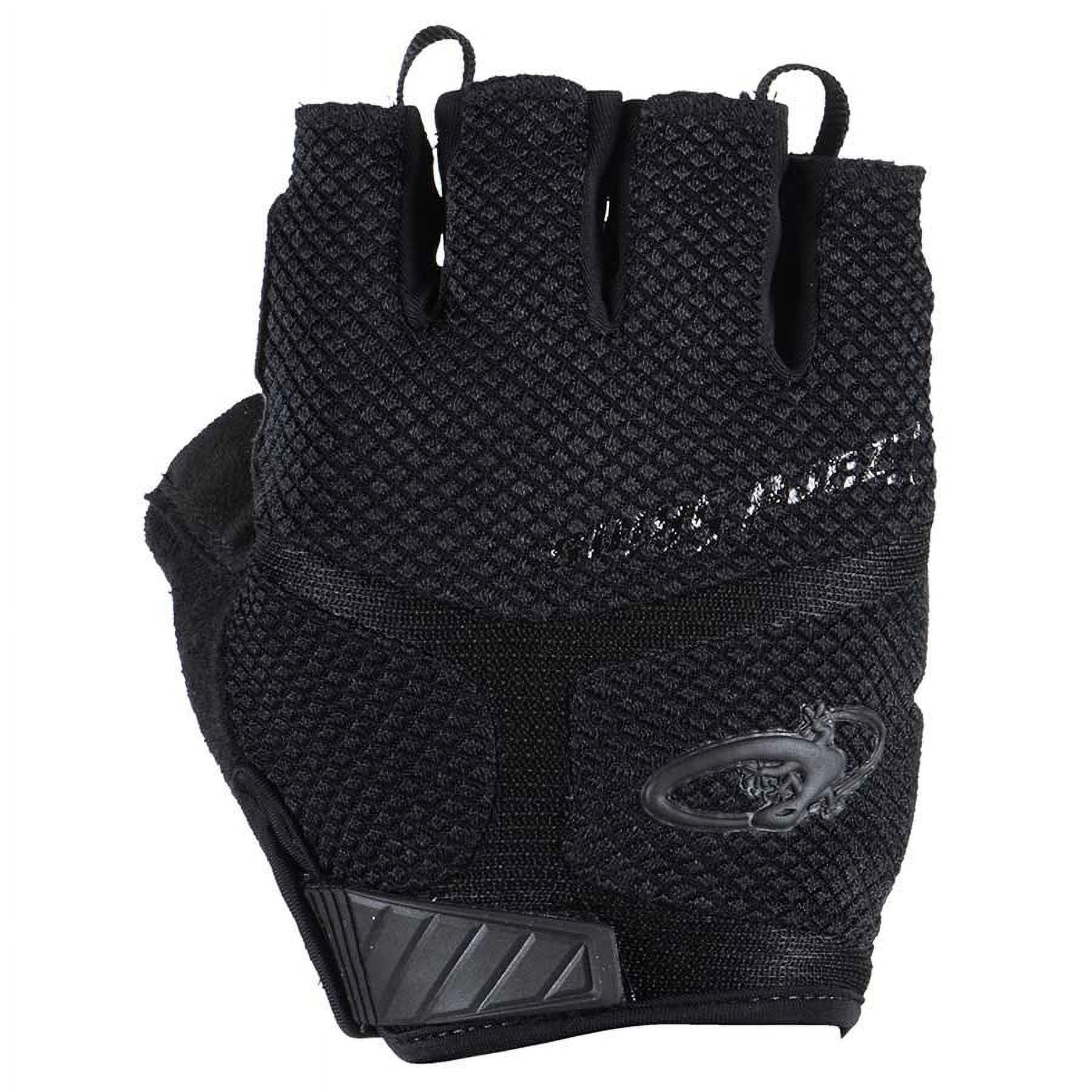 Guanti Lizard Skins Aramus – Dito Corto, Jet Black, Taglia Media – Unisex Per Palestra E Bici