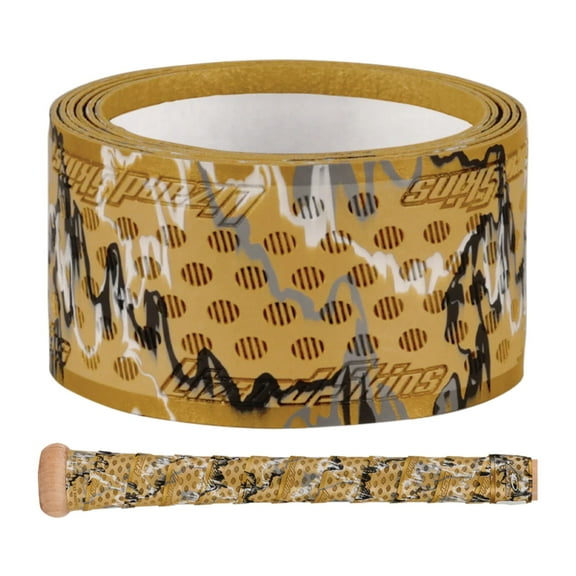 Lizard Skins DSP Ultra Camo Bat Grip Tape: 0.5 mm thick (Gold Camo)