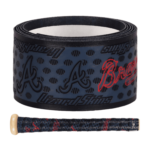Lizard Skins DSP Ultra MLB Bat Grip Tape: 0.5 mm thick (Atlanta Braves)