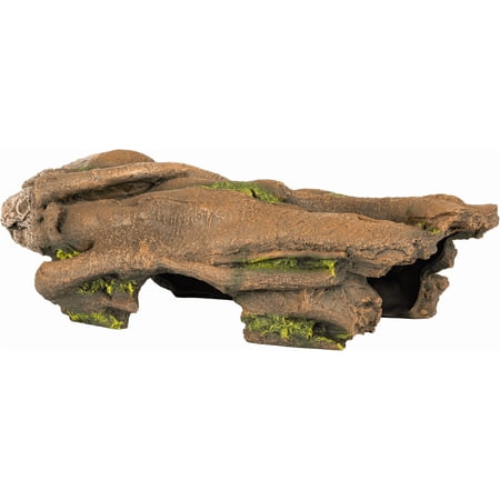 Lizard Snake Reptile Hide. Large Hollow Log Terrarium. Bearded Dragon Gecko Tank