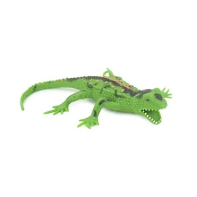 Lizard, Stretchable, Squishy, Squeezable, Very nice Soft Rubber Reptile, Educational, Realistic, Hand Painted, Figure, Replica, Gift, 8"