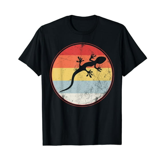 Lizard Vintage Geckos Terraristic Reptiles Hobby T-Shirt