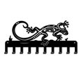 thumbnail image 1 of Lizard Wall Hooks Key Holder Decorative Hooks Rack Wall Hangers Wall Mounted Southwest Theme Decorative Hooks Hat and Coat Rack with 10 Hooks, 1 of 6