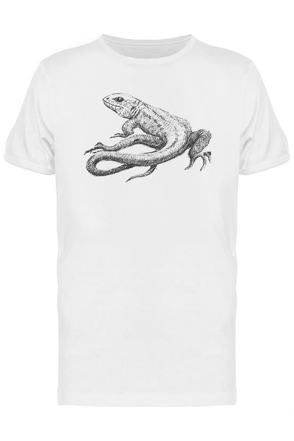 Lizard Wildlife T-Shirt Men -Image by Shutterstock, Male Medium