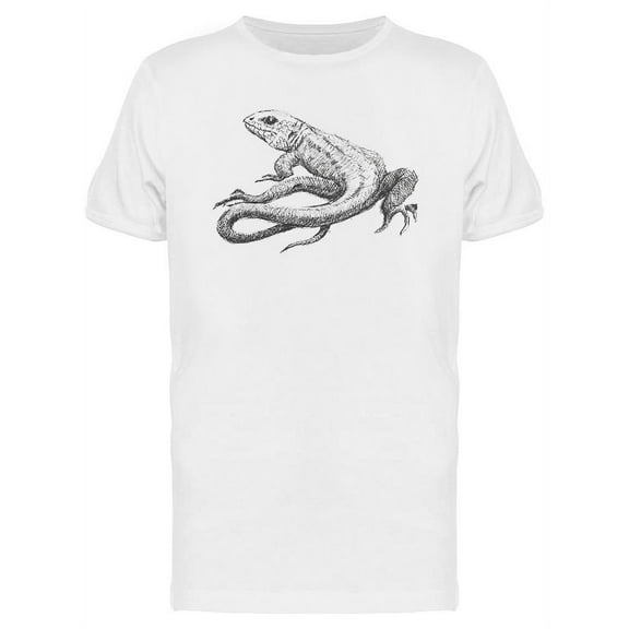 Lizard Wildlife T-Shirt Men -Image by Shutterstock, Male x-Large