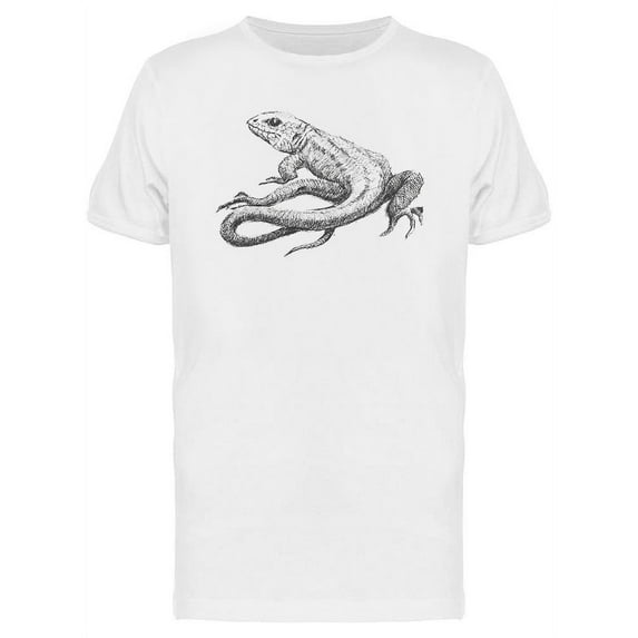 Lizard Wildlife T-Shirt Men -Image by Shutterstock, Male x-Large