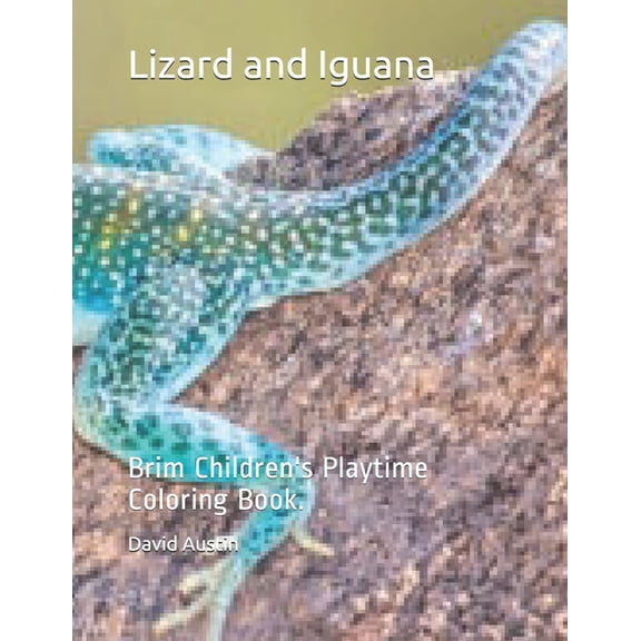 Lizard and Iguana: Brim Children's Playtime Coloring Book., (Paperback)