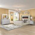 thumbnail image 1 of Lizelle Upholstery King 4 Pc Bedroom Set made with wood in Beige, 1 of 10
