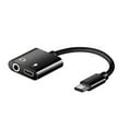 Lizheee 2in1 TypeC to 3.5mm Headphone Jack Adapter Earphone Aux