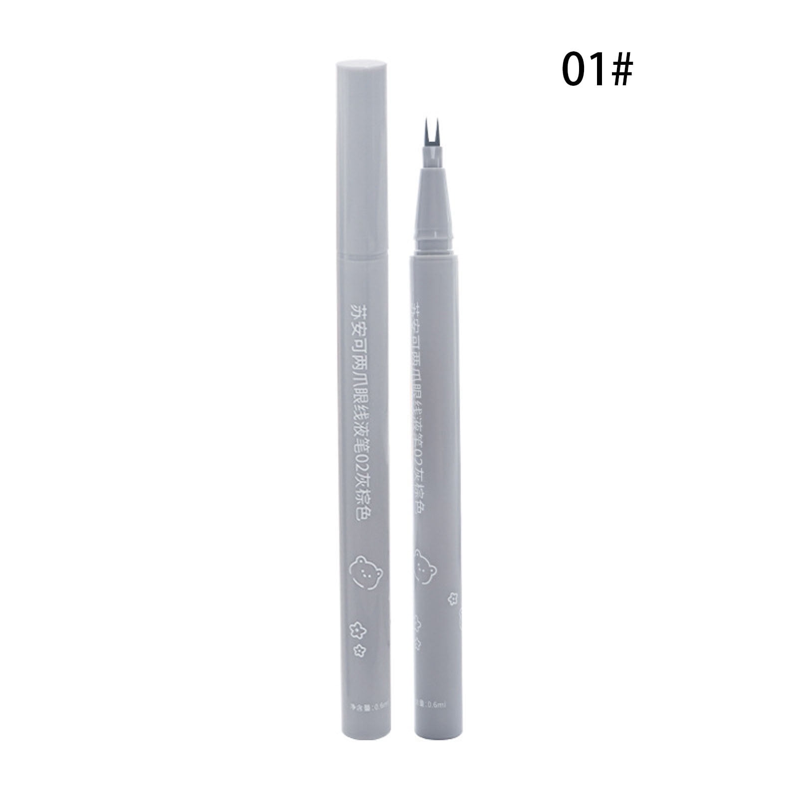 Lizheee 2024 New 3D Double Tip Lower Eyelash Pencil 2 Tip Eyelash Pen