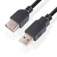 Lizheee 220 to 110 Adapter Plug USB 2.0 Male To Female Extension Data