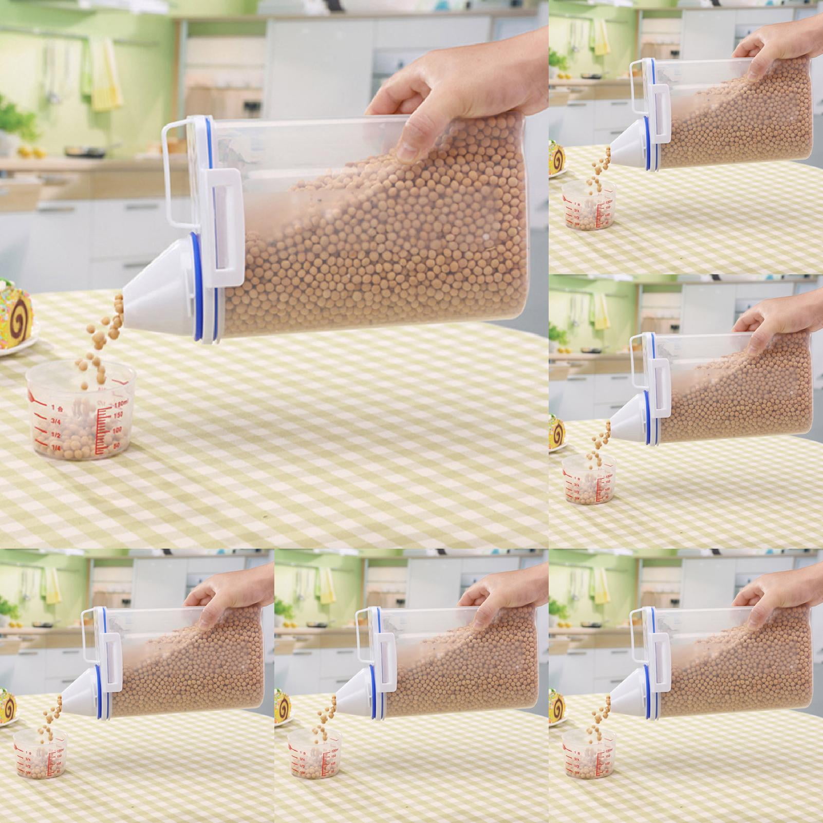 Lizheee 2L Cereal Storage Drawer Organizer Reusable Sandwich Bags