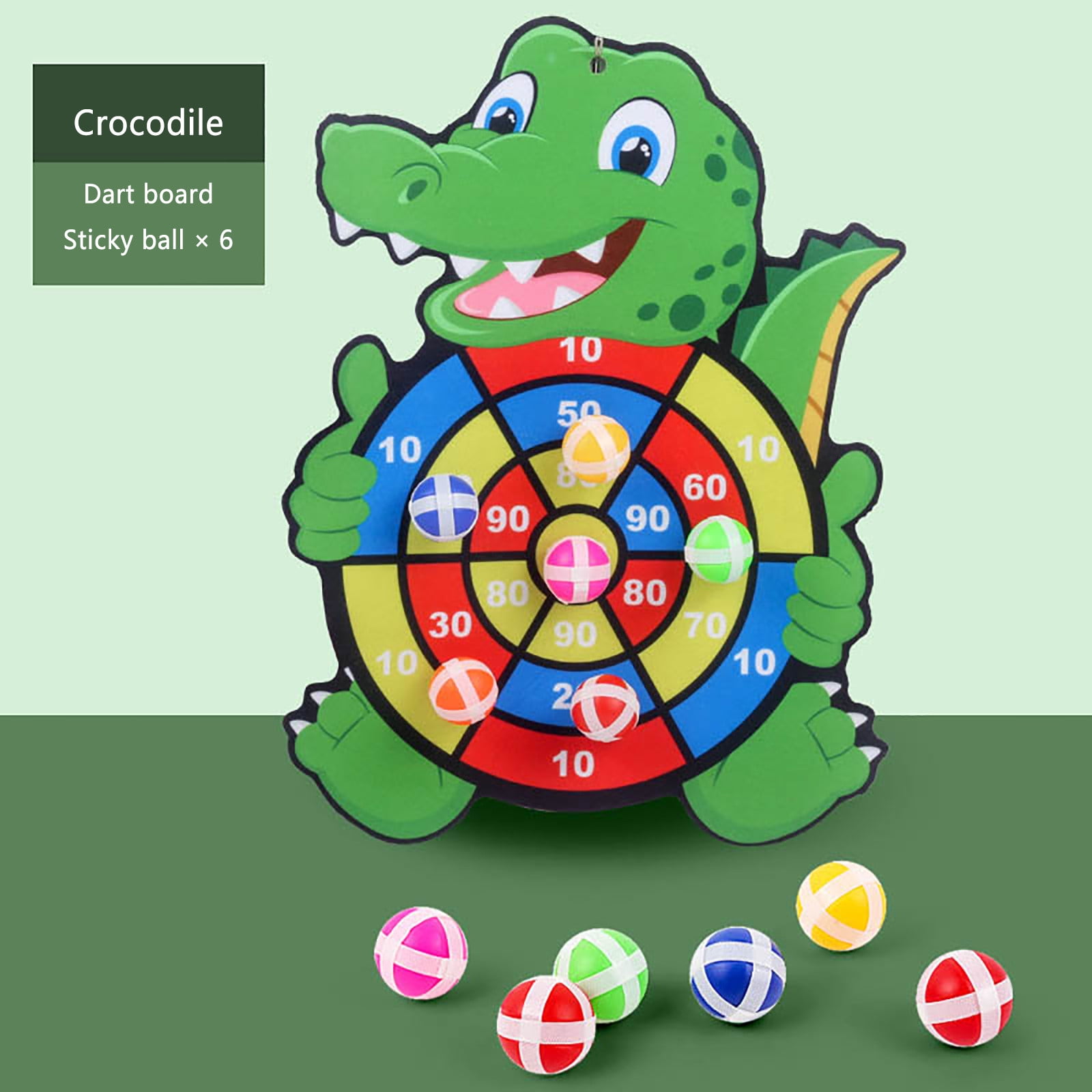 Lizheee 55 65 75 85 Cm Children's Cartoon Sticky Target Ball Suction