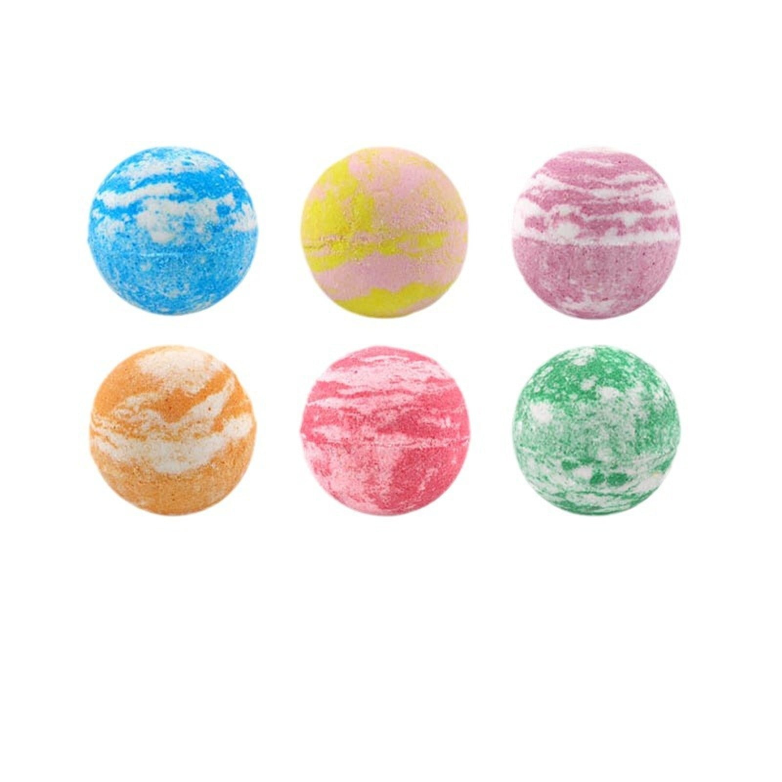 Lizheee Bath Bombs For Kids And Women 6 Natural Handmade Bath Bomb Set