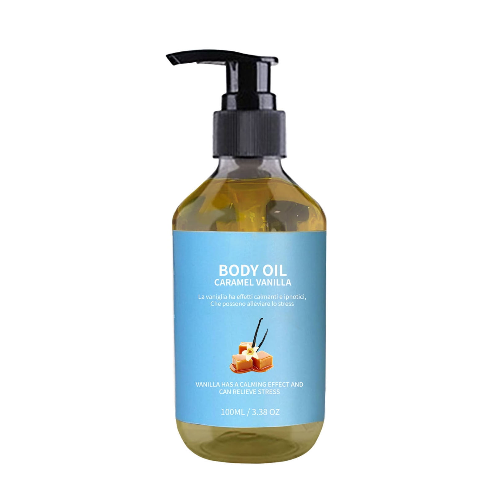 Lizheee Body Oil CaramelVanilla CaramelVanilla Body Oil Body Oil Body