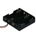 thumbnail image 1 of Lizheee Box Holder For 4 x AA With Wire Battery Storage Case, 1 of 3