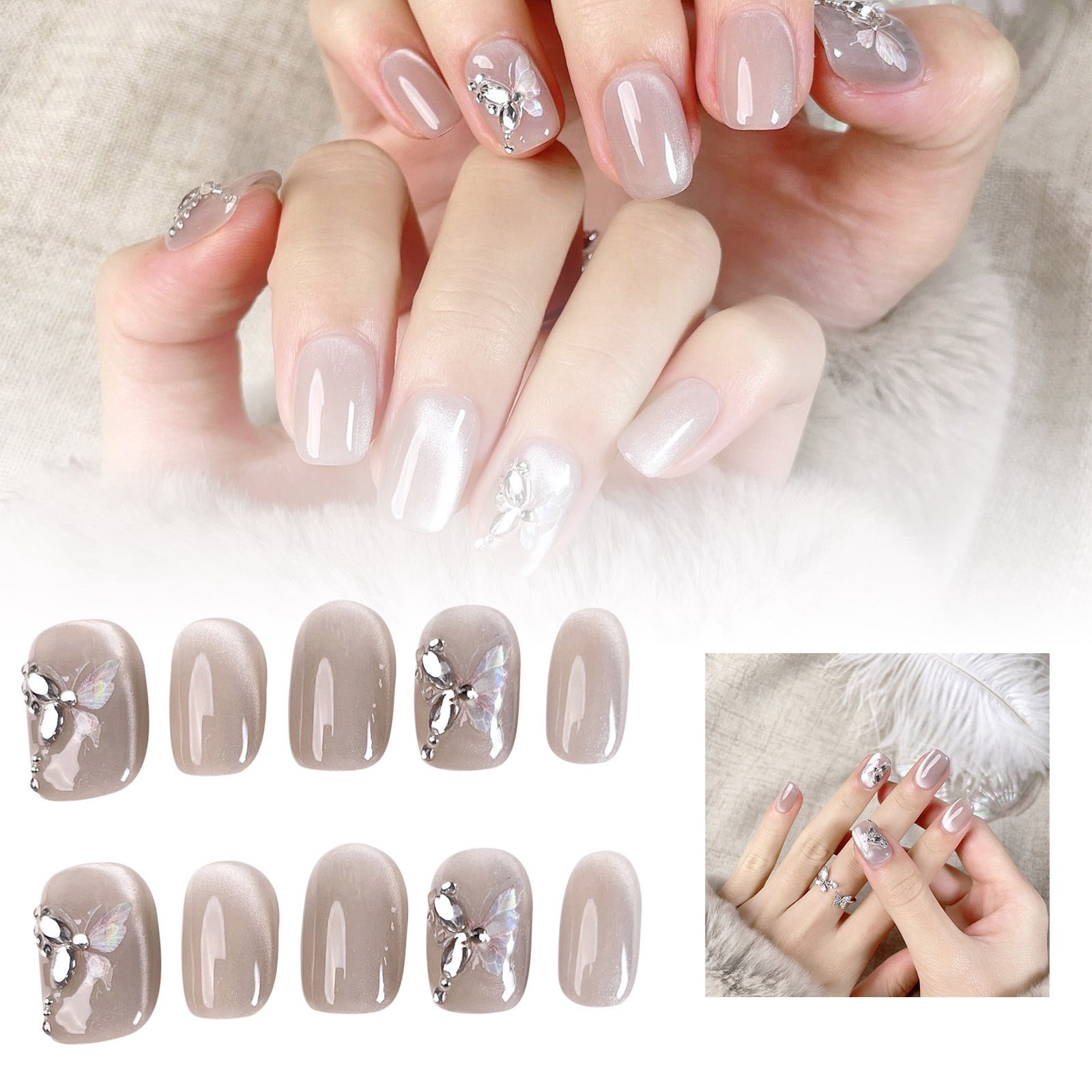 Lizheee Clear on Acrylic Nails Coffin Unleash Your Style With