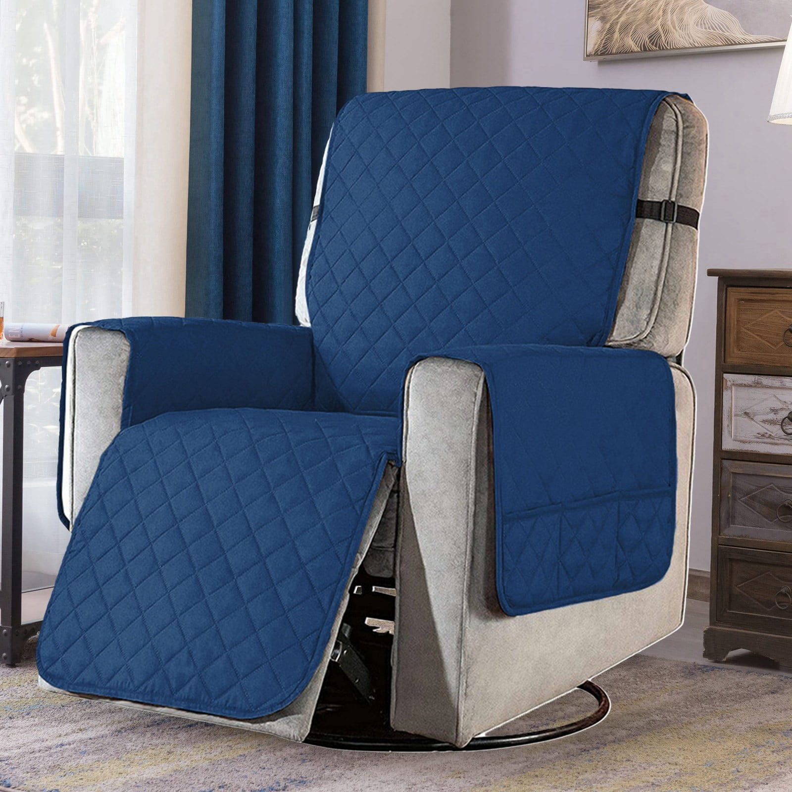 Lizheee Extra Wide Recliner Cover Recliner Chair Cover Stretch Recliner