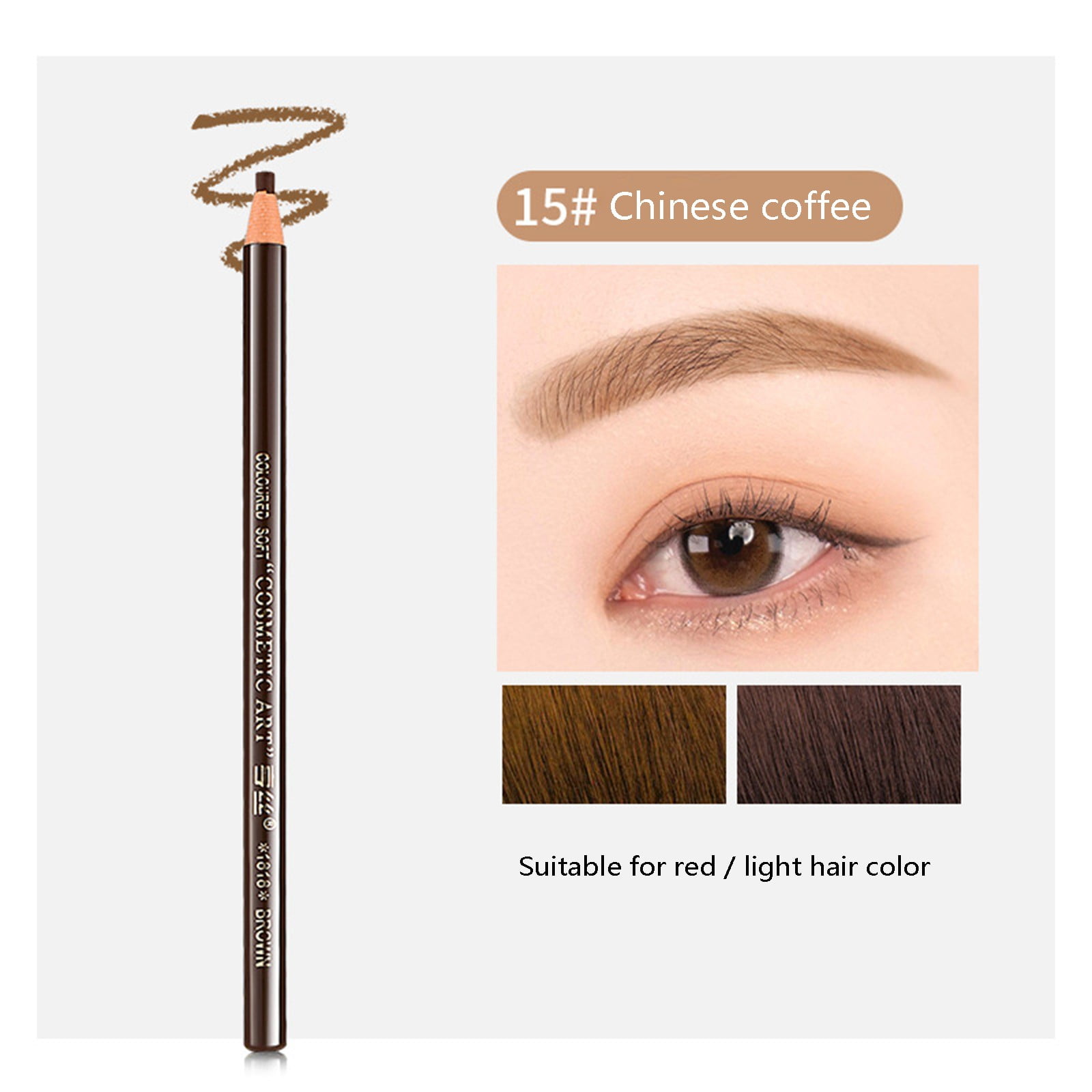 Lizheee Eyebrow Stickers Eyebrow Gel Tint Peel off Beauty Pen Pro