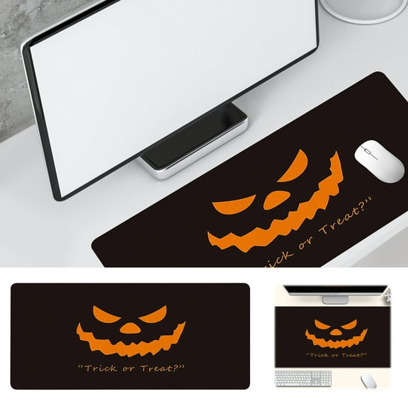 Lizheee Funny Face Pattern Dirt Oversized Rubber Table Pad Anime Game Precision Lock Edge Rubber Pad Keyboard Cushion Wrist Pad Gel