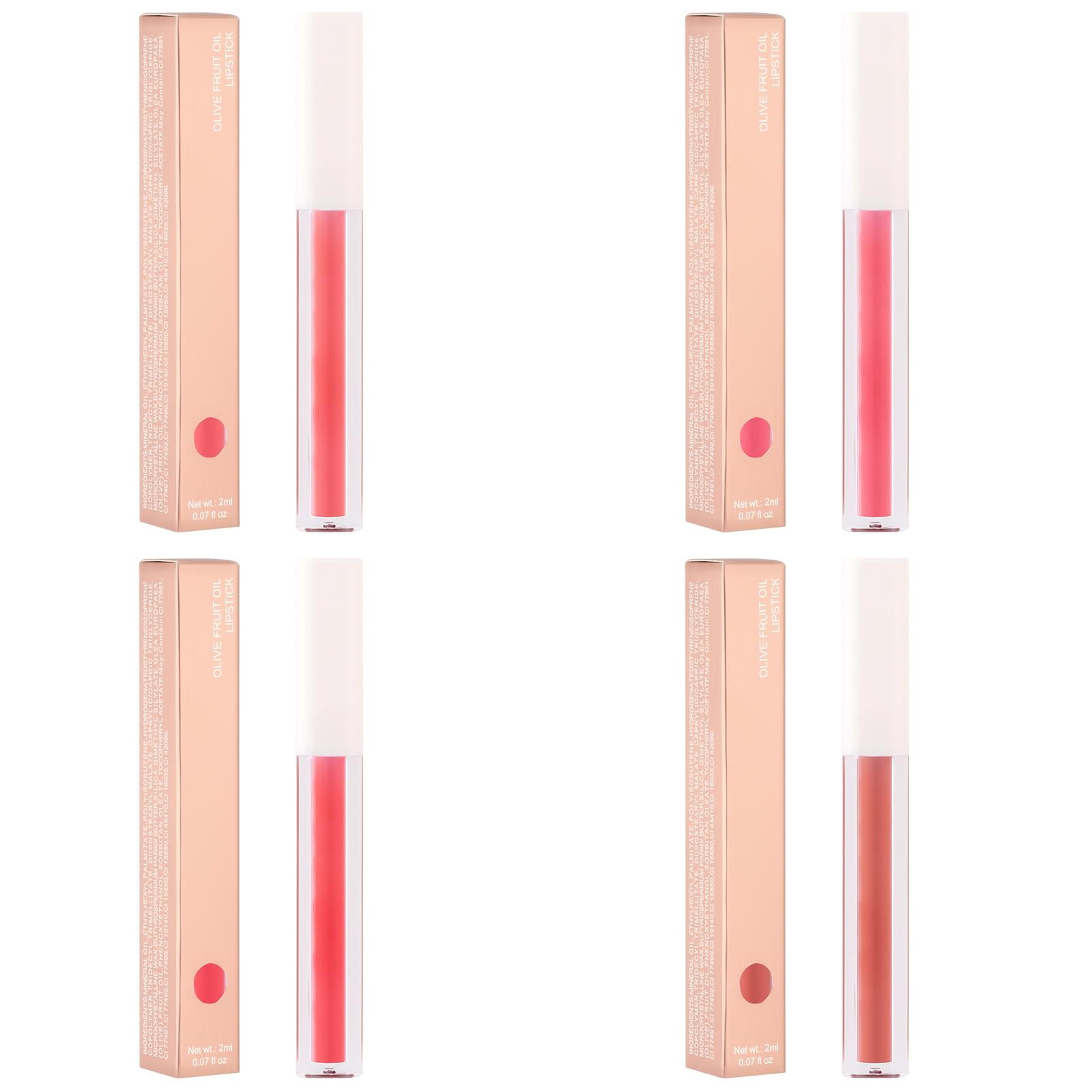 Lizheee Lip Oil Natural Lip Gloss for Girls One Minute Makeup And Lip