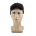 Lizheee Men Fashion Short Hair Wig For Carnivals Party Hair Remover