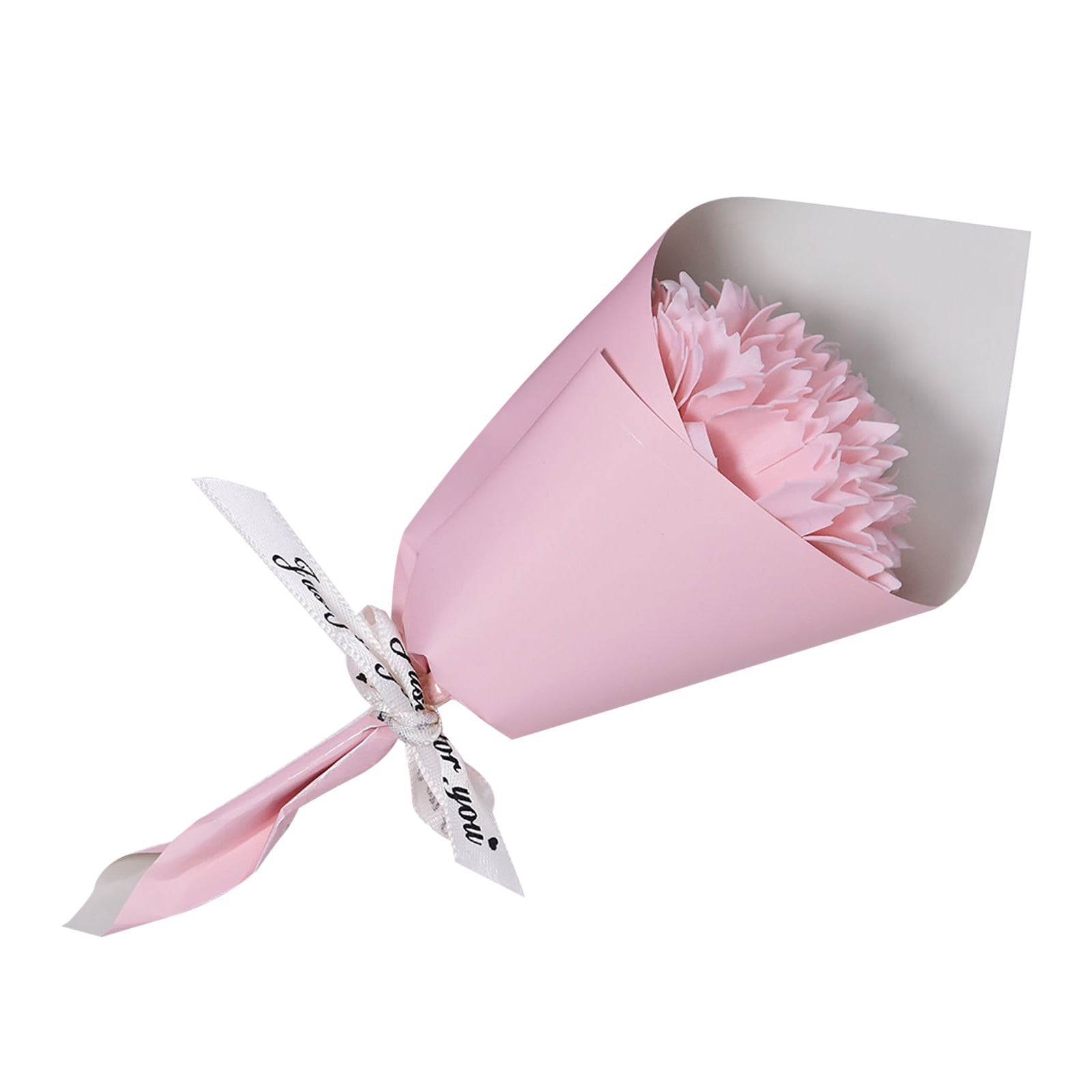 Lizheee Mini Soap Flower Small Bouquet Decoration Realistic Flowers 36