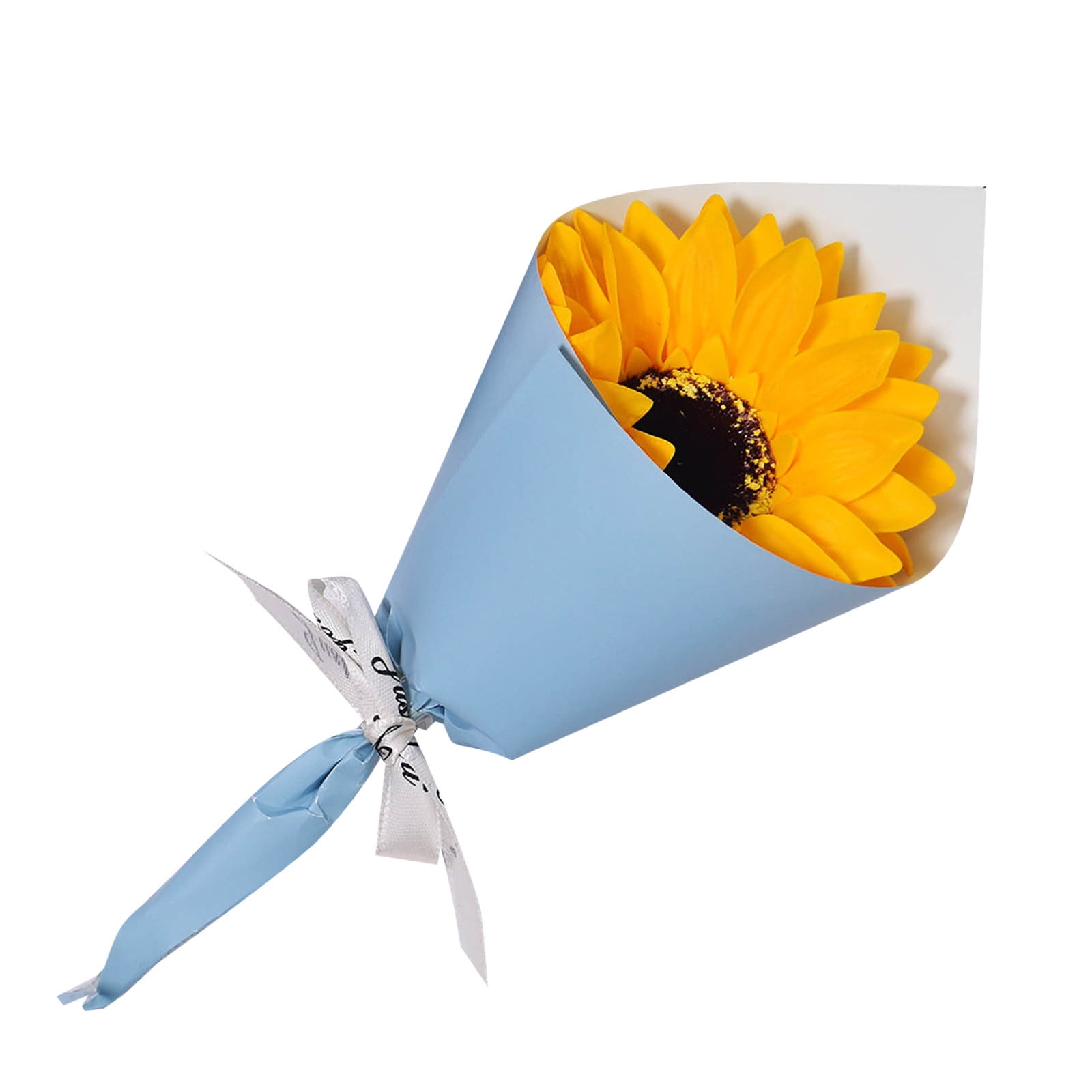 Lizheee Mini Soap Flower Small Bouquet Decoration Realistic Flowers 36