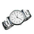 Lizheee Minimalist Stainless Steel Quartz Ga900vb1a Ladies for Small