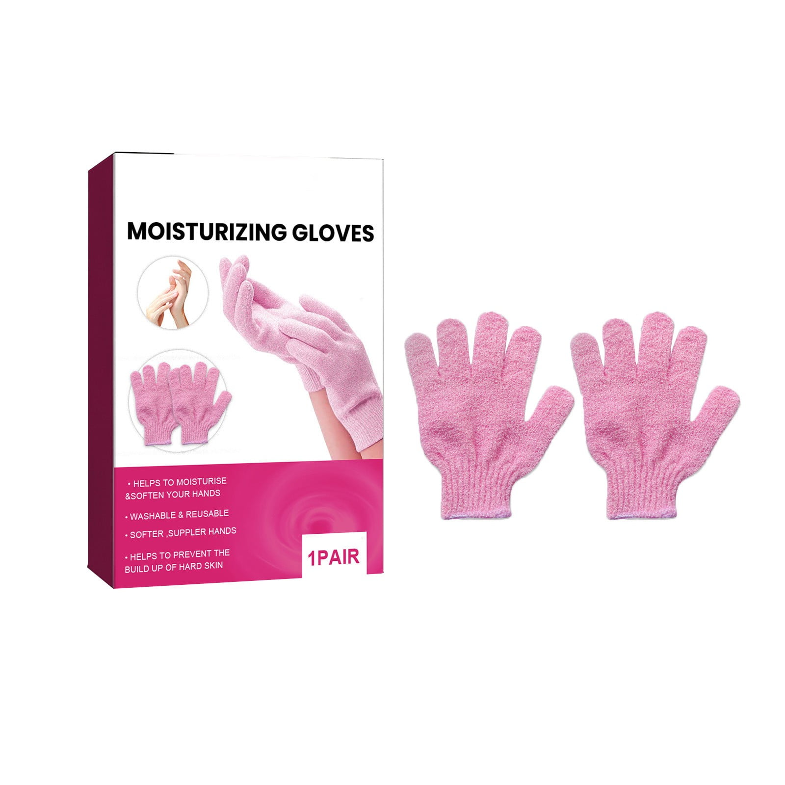 Lizheee Moisturizing Gloves Sock Covers Hands Dry Keratin Dead Skin